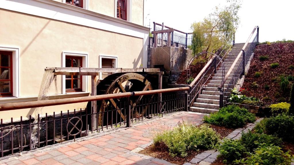Pension Mlyn Stare Mitrovice Sedlec-Prcice Exteriör bild